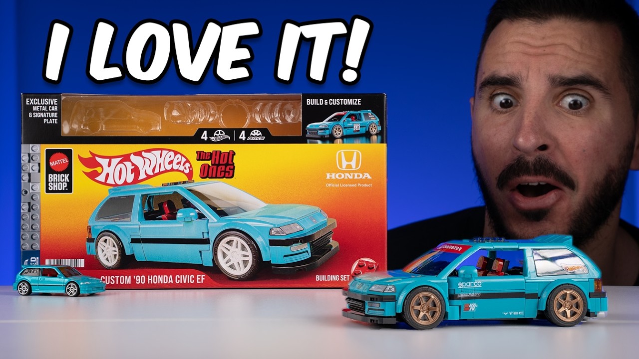 Лучше или хуже? || Магазин Mattel Brick Shop | Hot Wheels | Honda Civic