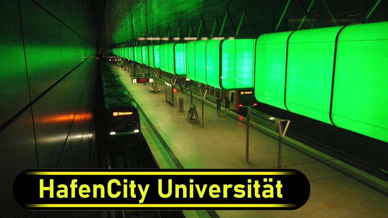U-Bahn Station HafenCity Universität - Hamburg 🇩🇪 - Walkthrough 🚶