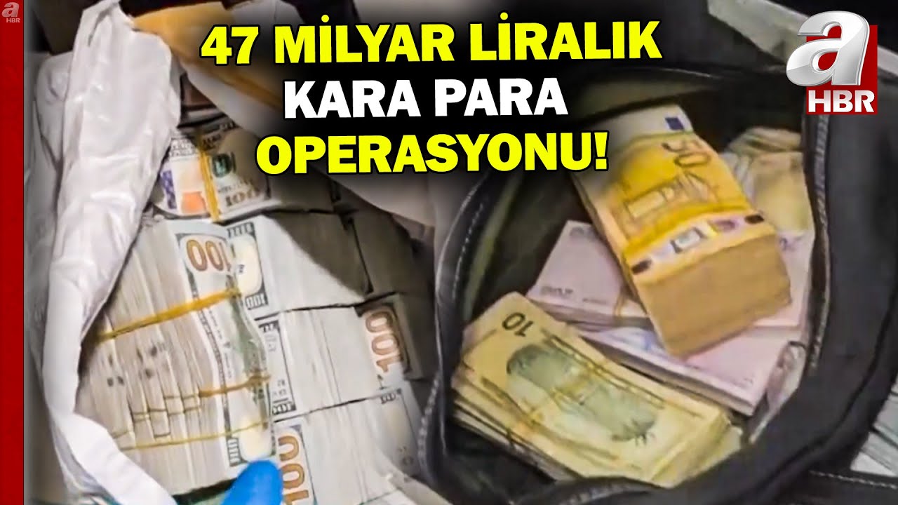 Suç örgütüne ikinci dalga operasyon! 47 milyar TL'lik kara para ağına darbe | A Haber