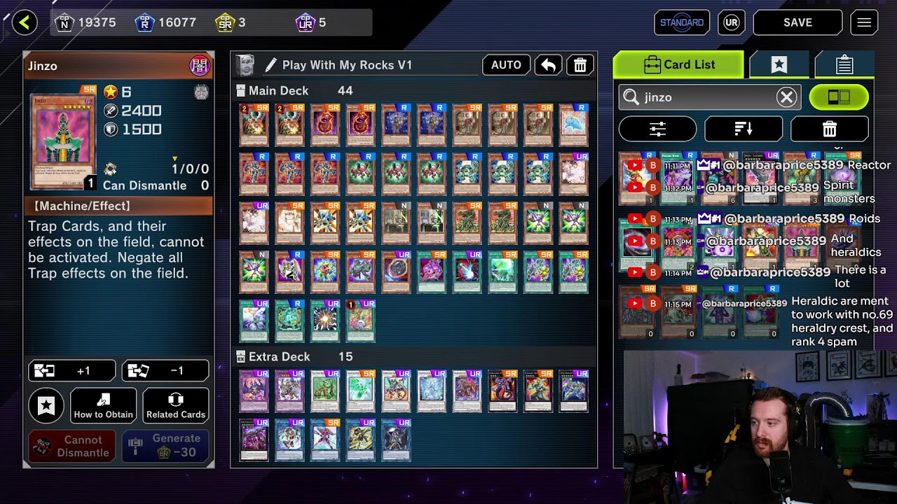 Working On a Red Eyes Borrel Rokket Deck! Come Chill! #2