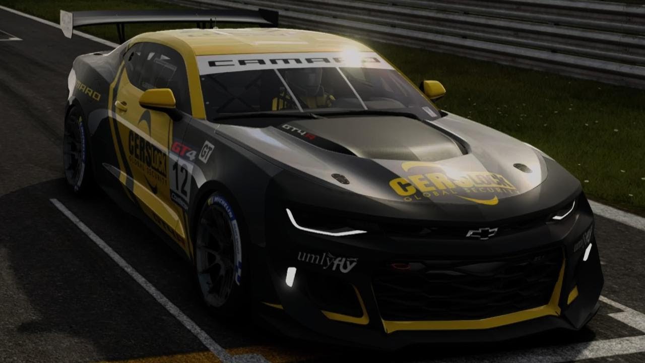 Project Motor Racing GT4 World Championship 1 Chevy Camaro ZL1