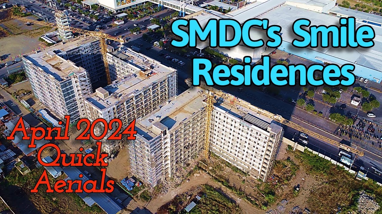 SMDC's Smile Residences Bacolod - Quick Aerial Tour April 2024 | Negros Construction Projects Update