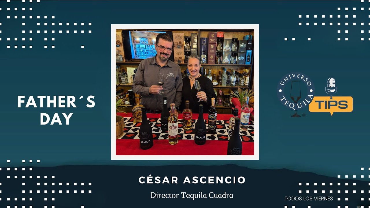 EP 57 - TEQUILA TIPS, homenaje Día del Padre con César Ascencio, Director de Tequila Cuadra