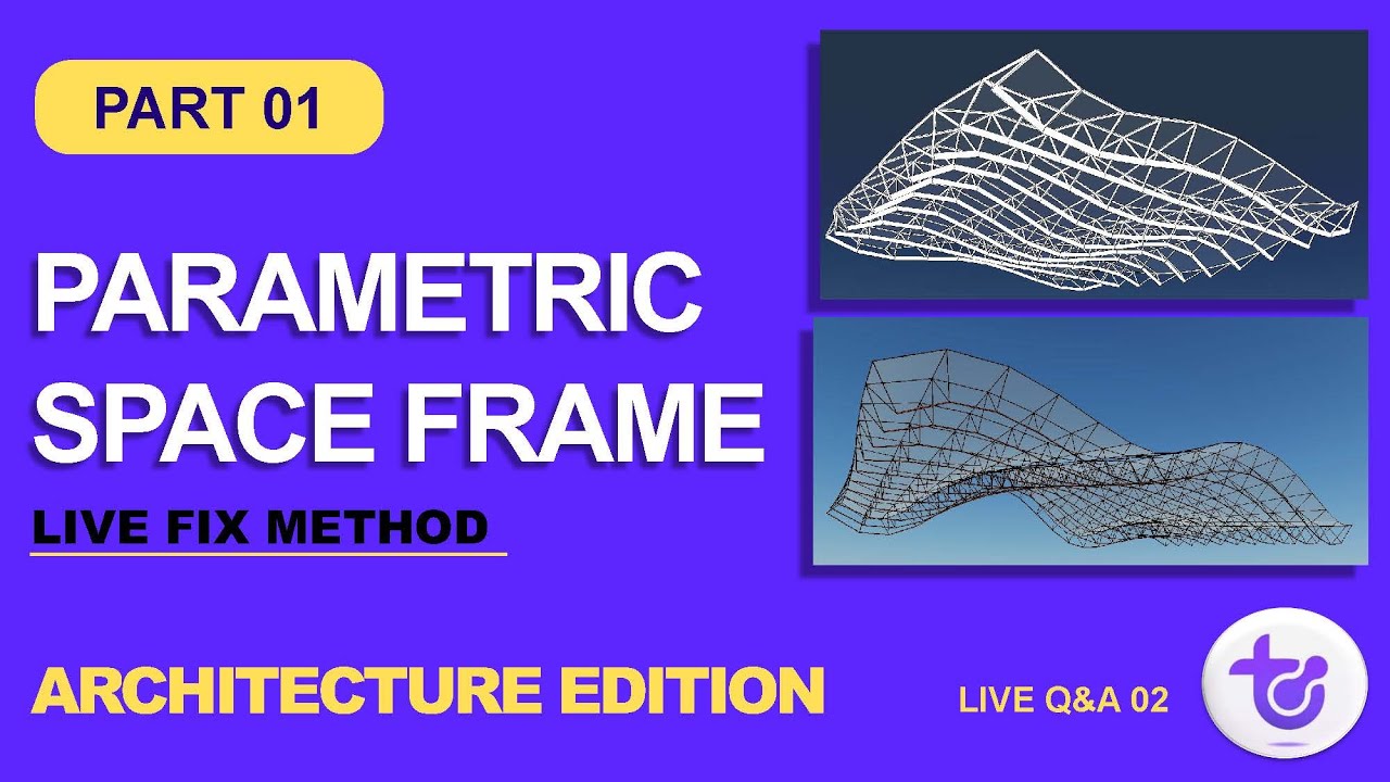 Space Frame in Revit | Mass + Adaptive Family Workflow | LIVE Q&A 02 – Part 01