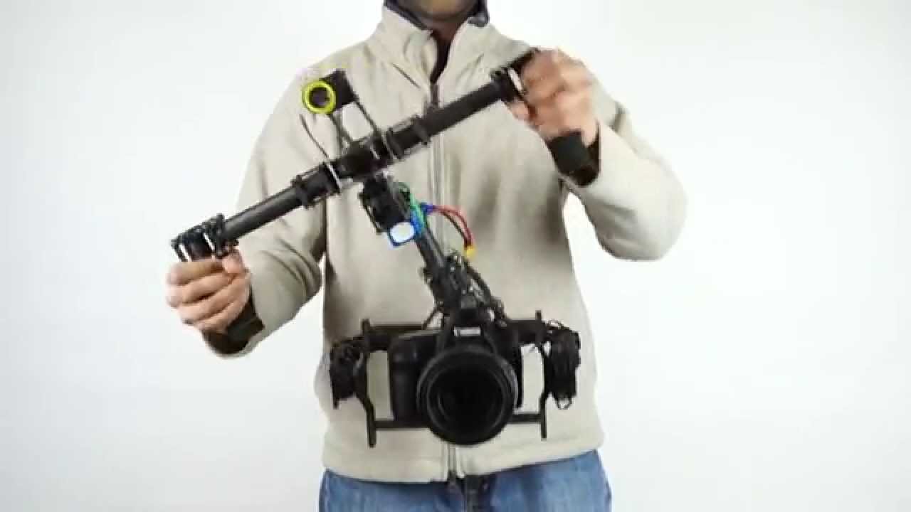 DYS 3-Axis Brushless Hand-Held Gimbal for DSLR with Follow Mode