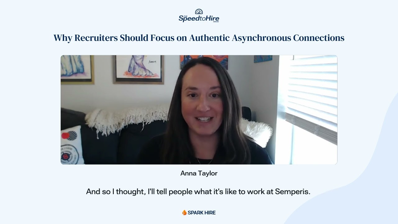 Why Recruiters Should Focus on Authentic Asynchronous Connections