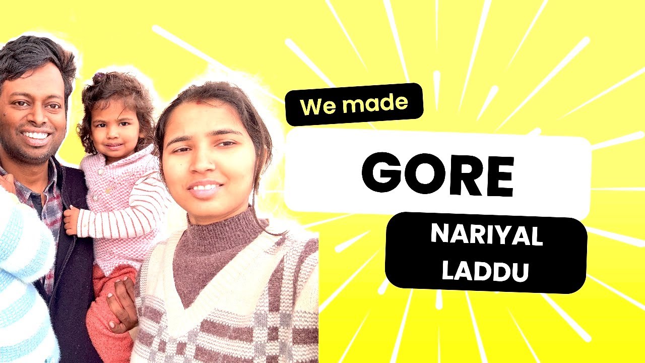 Makar Sankranti and gore gore laddu