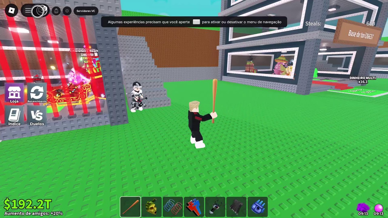 PvP Roube um brainrot