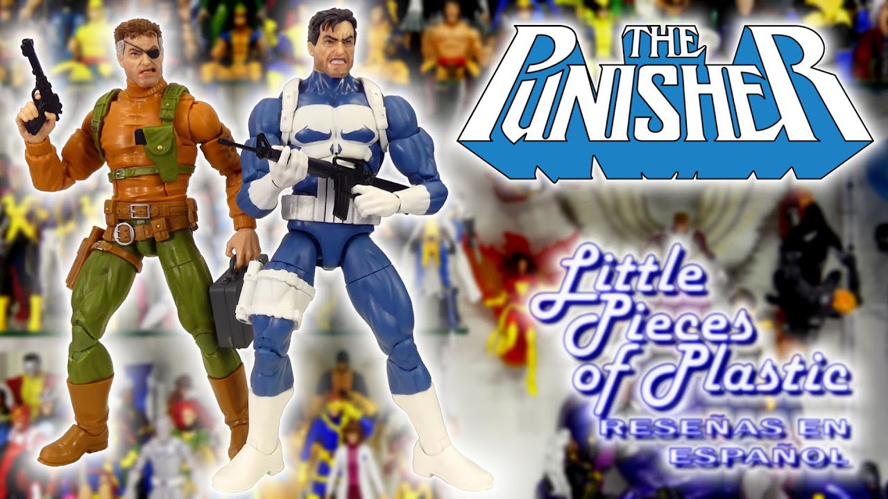 Punisher & Nick Fury Marvel Legends Gamerverse Series Reseña Revisión Review Little Pieces Plastic