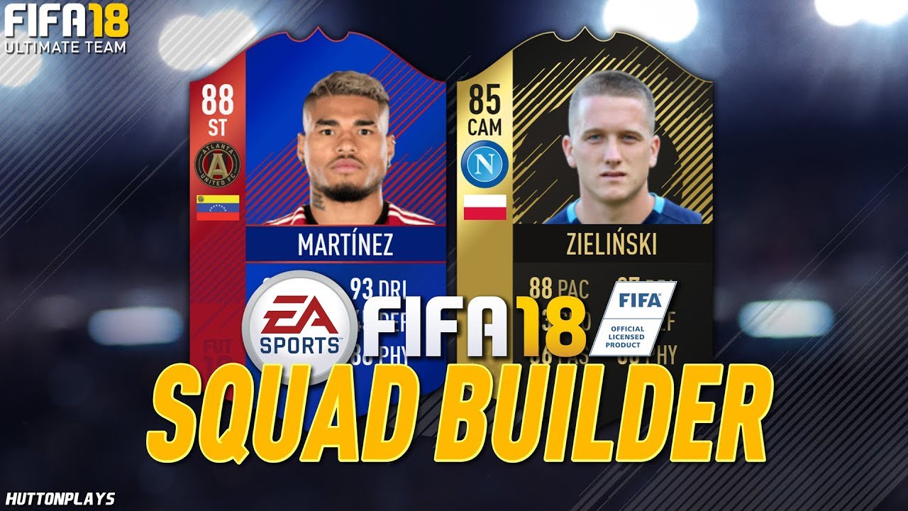 FIFA 18 Squad Builder - HE'S EXTINCT! w/ Record Breaker Martinez + SIF Zielinski!