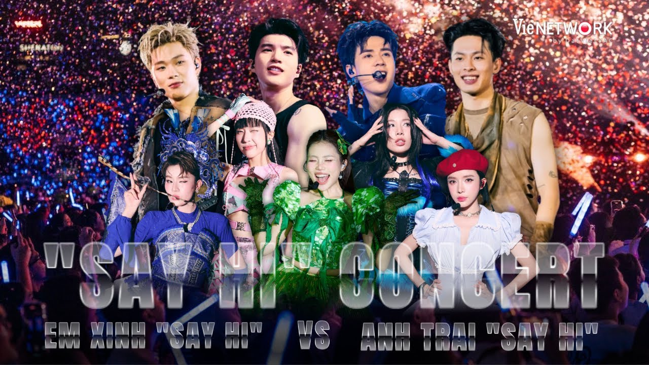Cùng Anh Trai và Em Xinh Stream những bản Hit tại Concert trước thềm ON AIR Anh Trai Say Hi 2025
