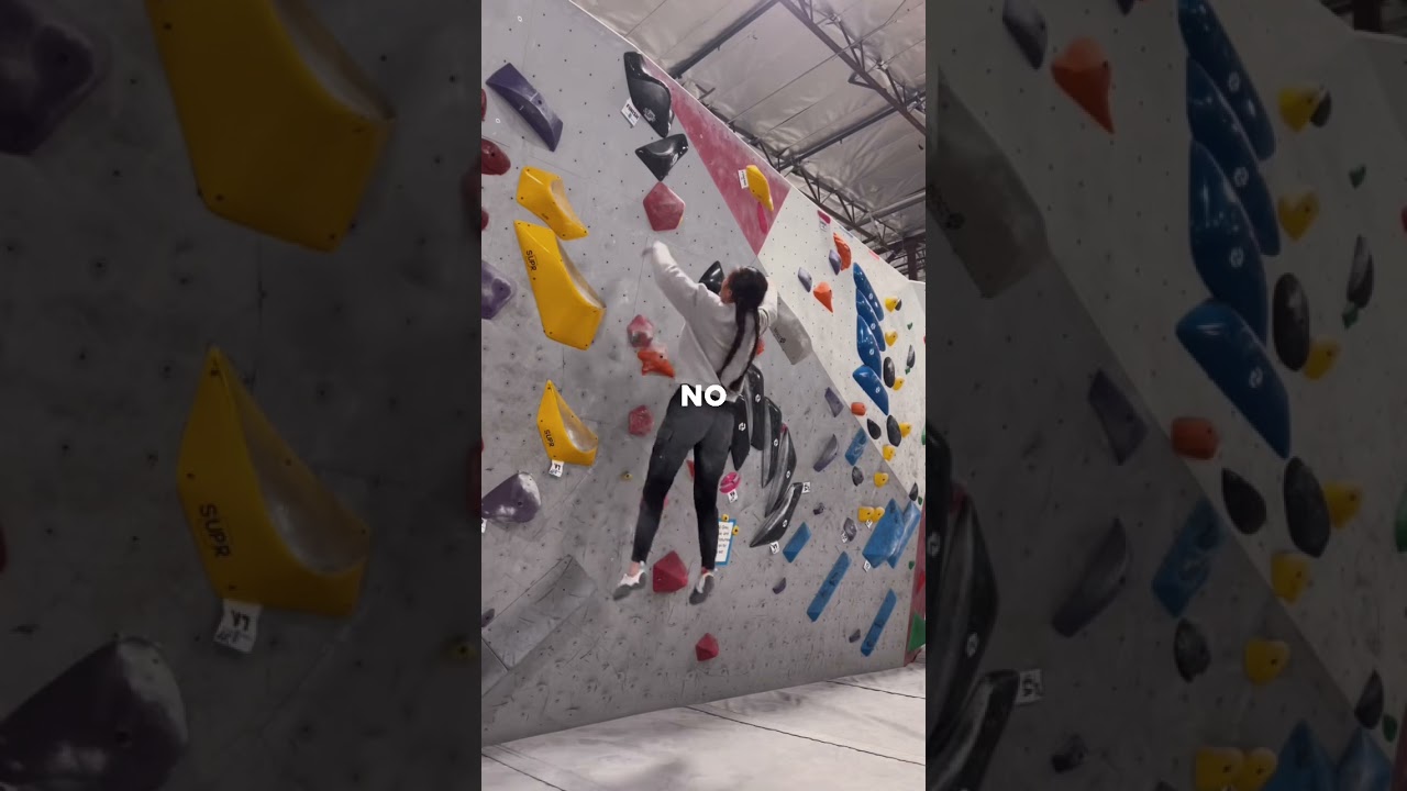 Difficult Dynamic Crux Move #shorts