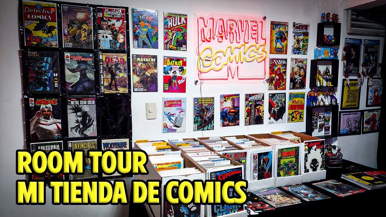 Abri una tienda de comics espero no quebrar alv viva mexico