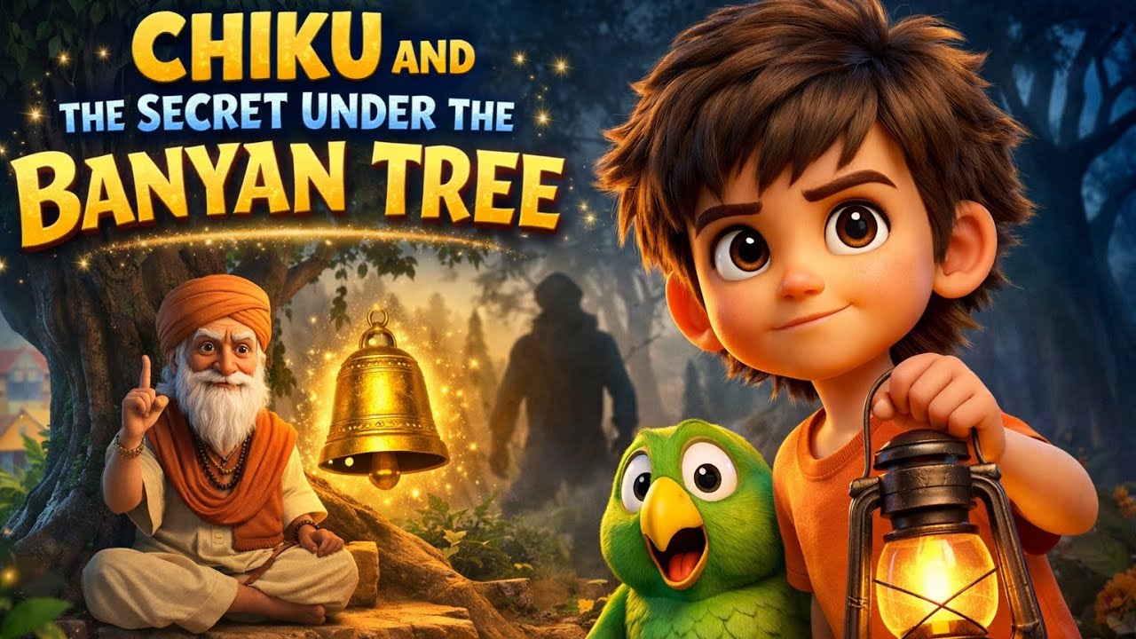 “Chiku: A Village, A Bell, A Destiny” PART-1 #story #cartoon #shorts 
