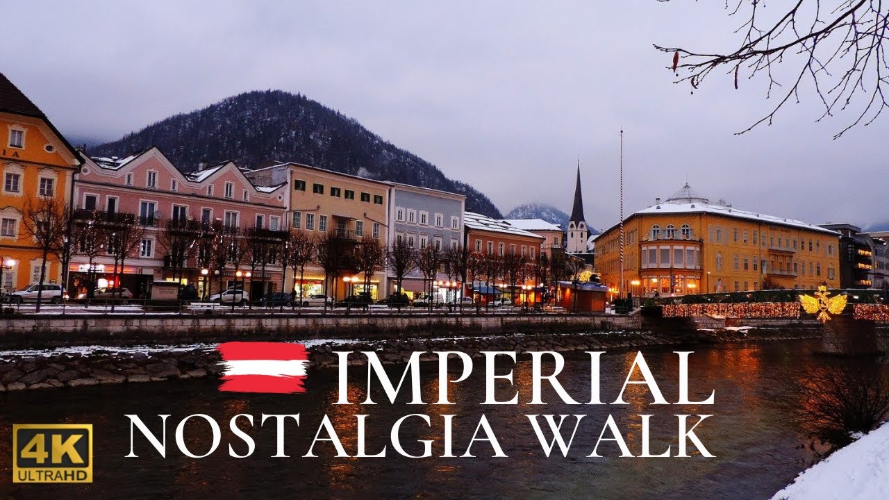 Bad Ischl 🇦🇹 Emperor Residence of Kaiser Franz - Culture & History of Austria (4k 60fps)