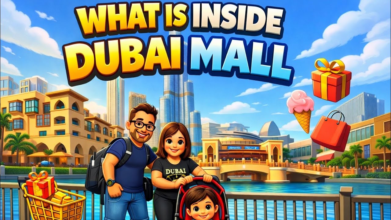 WHAT IS INSIDE DUBAI MALL? | World’s Biggest Mall Tour | Dubai Vlog Tamil/@NARENPRIYAA 