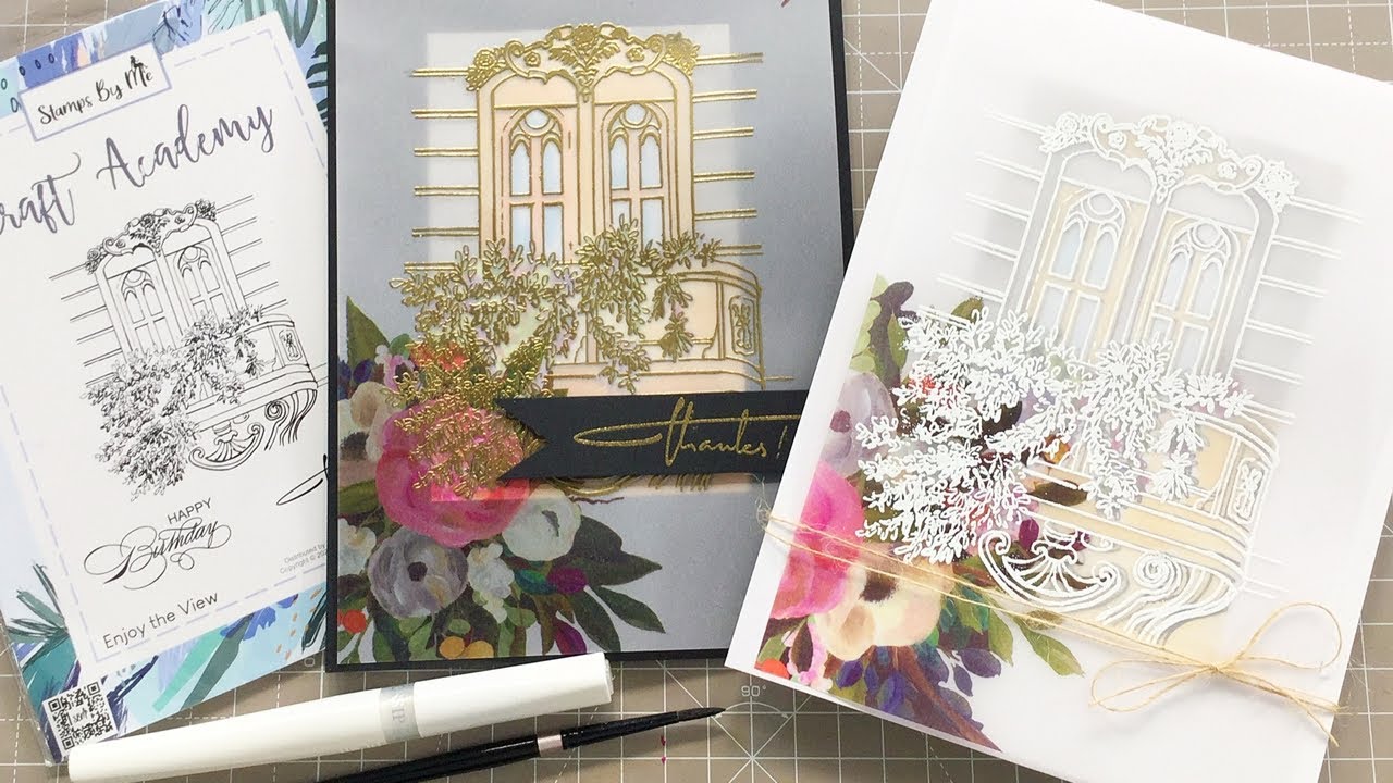 Stamping And Watercolouring Techniques With Toni Darroch