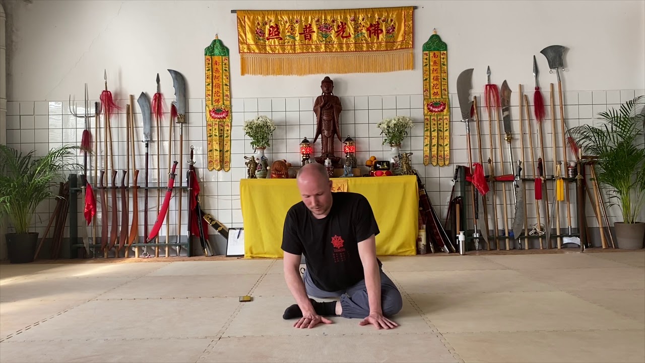 Shaolin stretching routine