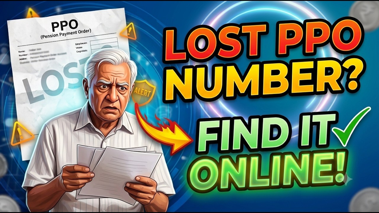 Lost PPO Number? Recover Your Pension PPO Online from Home