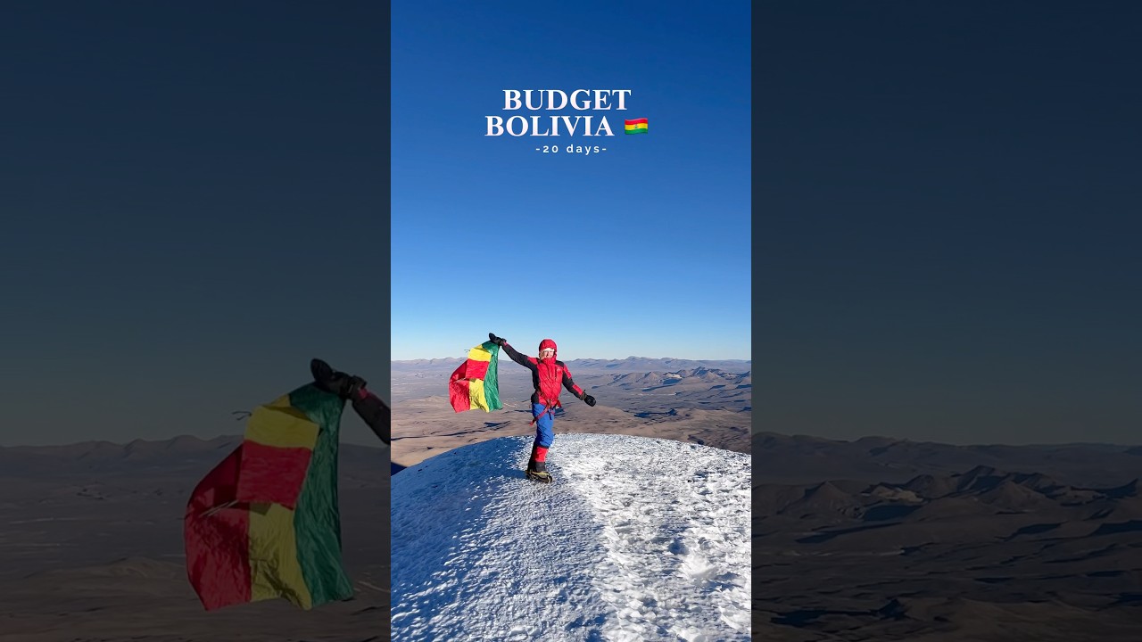 BUDGET BOLIVIA-20 days #bolivia #budget #budgettravel #budgettravelling #salardeuyuni #visitbolivia