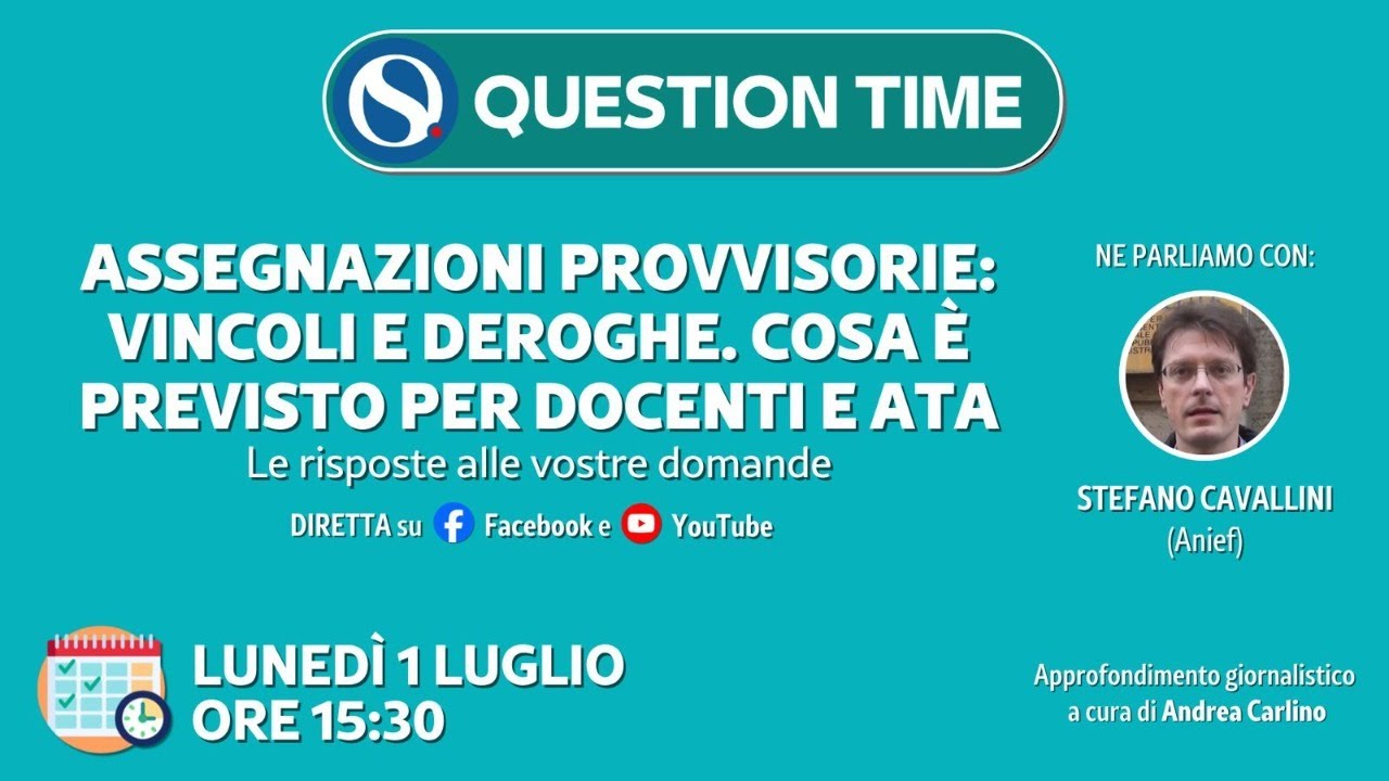 Assegnazioni provvisorie: vincoli e deroghe. Cosa è previsto per docenti e ATA