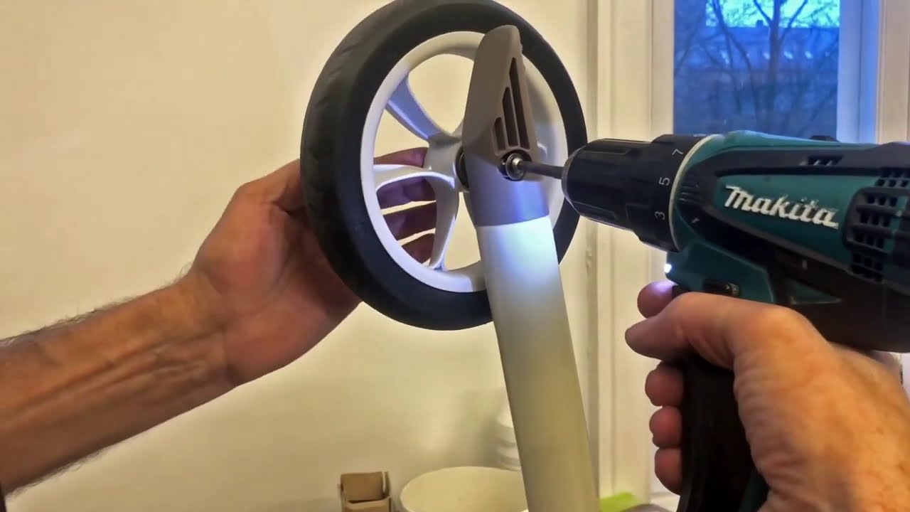 How-to remove and replace brake cable for the Carbon Ultralight walker.