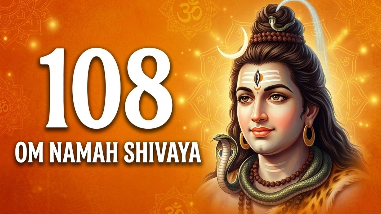 Om Namah Shivaya 108 Times | Remove All Negativity | 56 Minutes Chanting