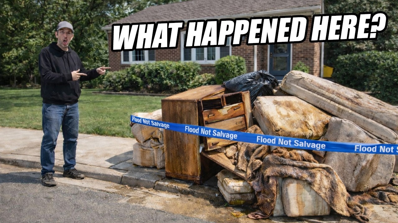 They Must Of Had A Flood?! - Trash Picking Ep. 1252