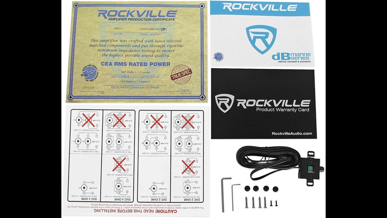 Rockville DBM12 2000W Marine Amplifier Review: Best Boat Audio Upgrade