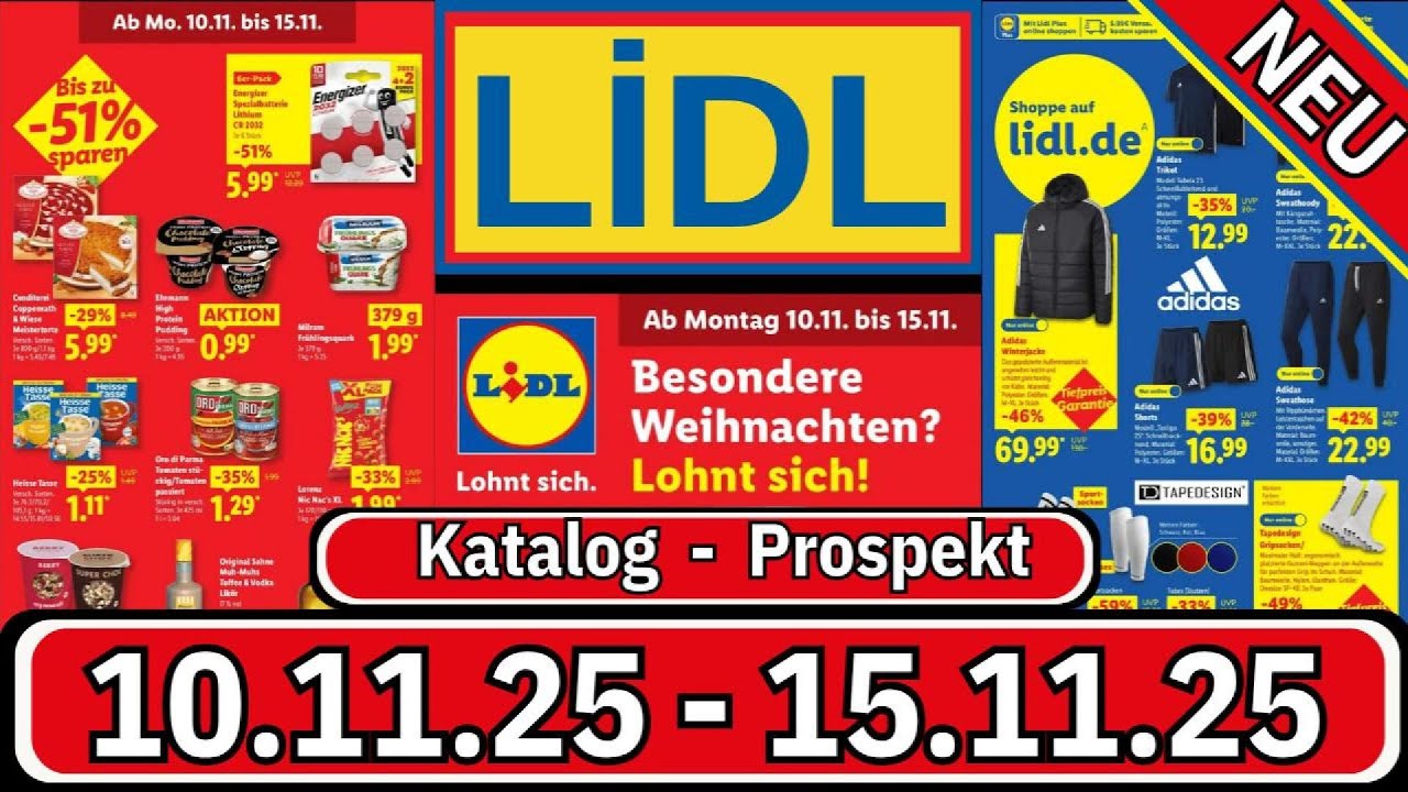 Lidl KW 46 2025 | Frische Party-Boosts & Winter-Hacks – Dein Spar-Level-Up? 🛒