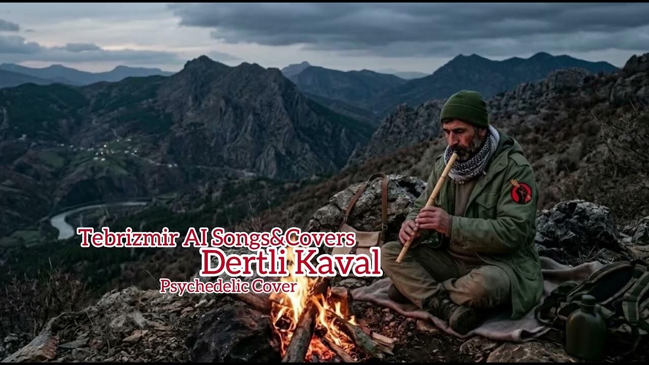 Dertli Kaval | Psychedelic Cover #dertlikaval #aliasker #rock #music #cover
