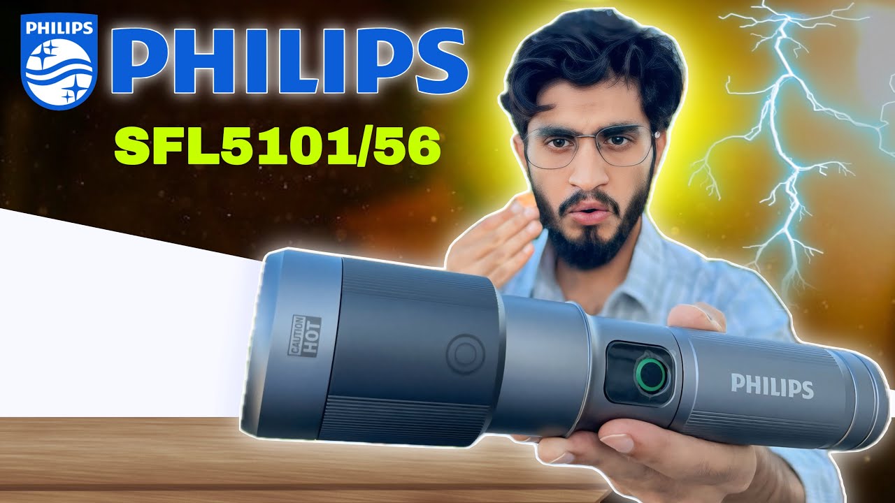 Philips SFL5101/56 Powerful Zoomable Flashlight || High Power Torch Light In India 