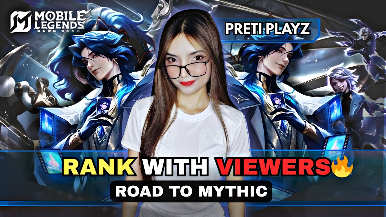 Diamond Giveaway LIVE 🔥 MLBB Rank Grind with Viewers