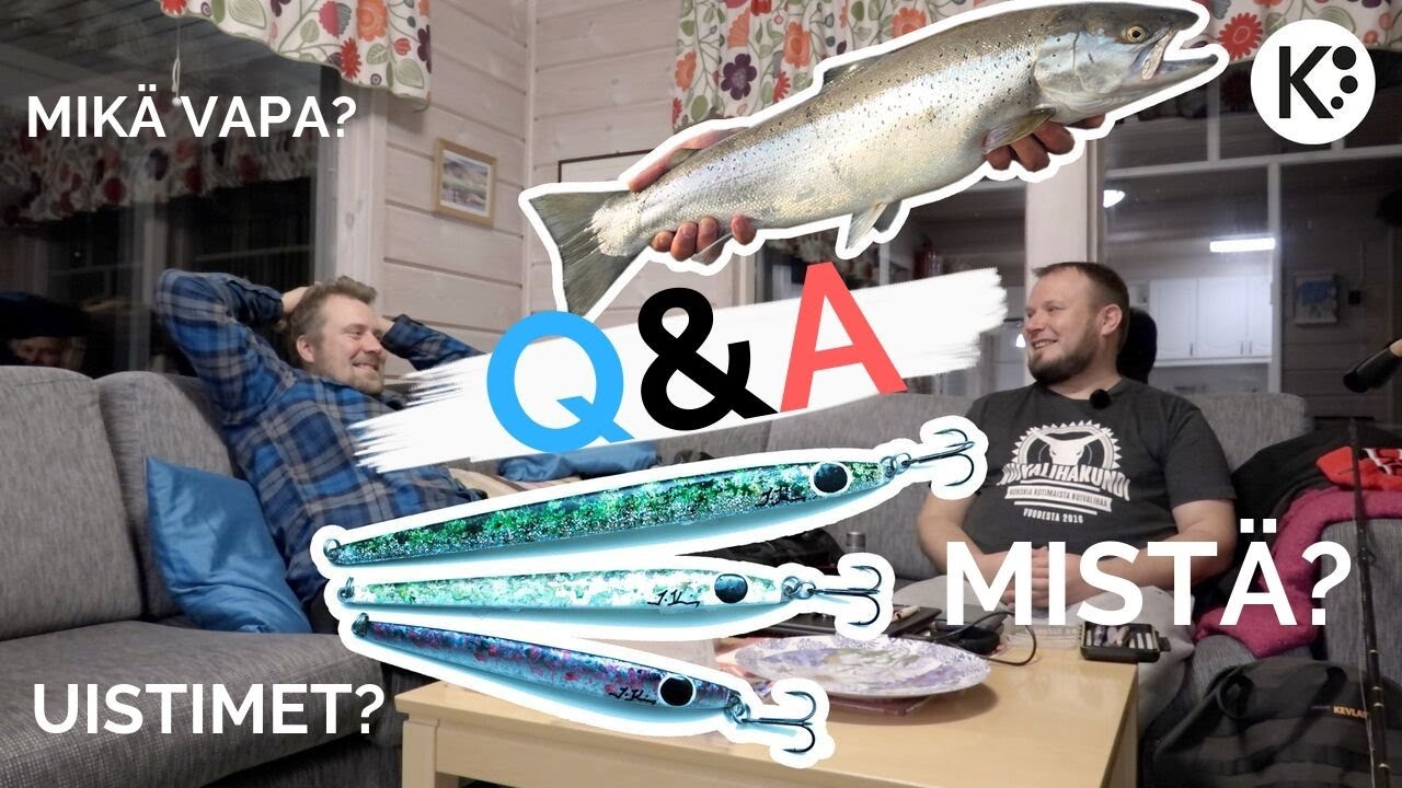 Meritaimenen kalastus Q&A - paikat, v&auml;lineet & tekniikka