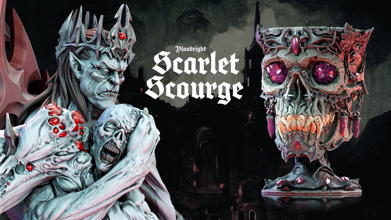Bloodright: Scarlet Scourge • 3D Printable Models & Terrain