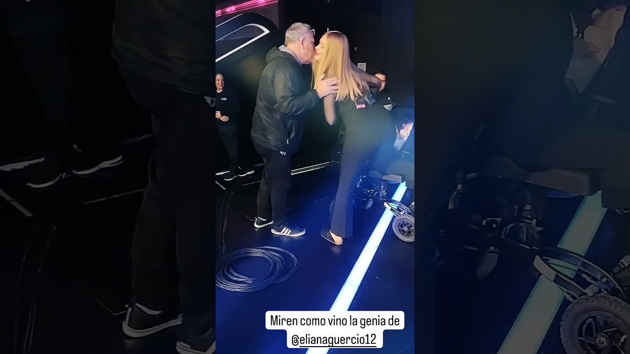 Eliana Guercio volvio a GH con carrito tras su fractura de tobillo