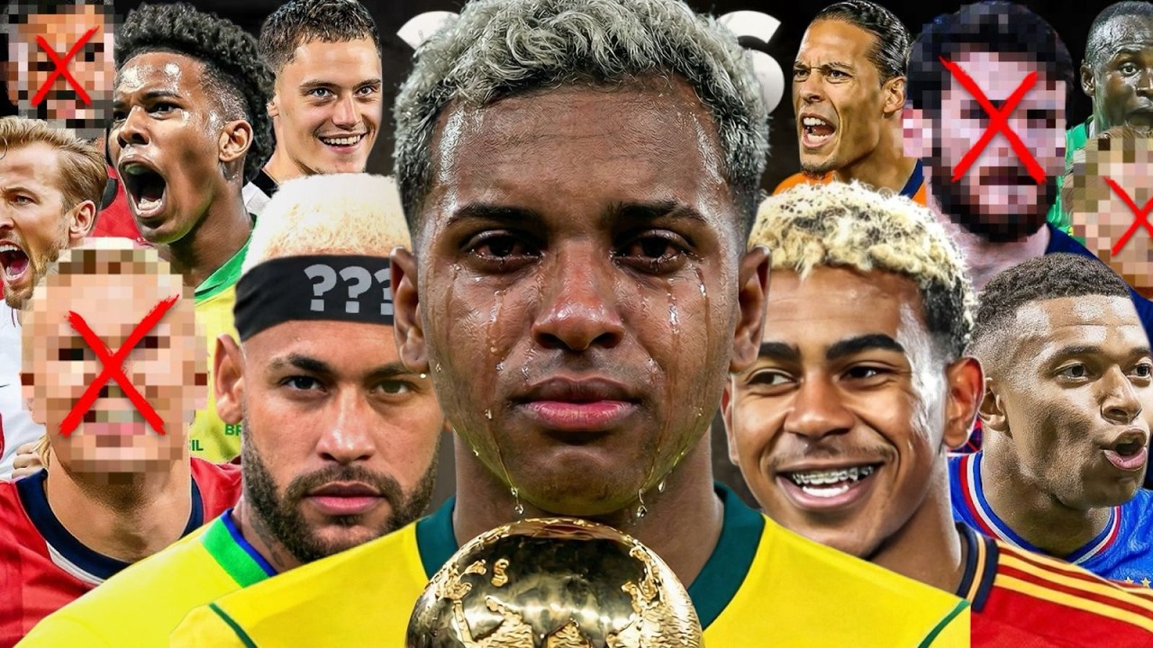 7 CRAQUES que Ficaram FORA da COPA do MUNDO por motivos BIZARROS ... ( Rodrygo fora da Copa :(