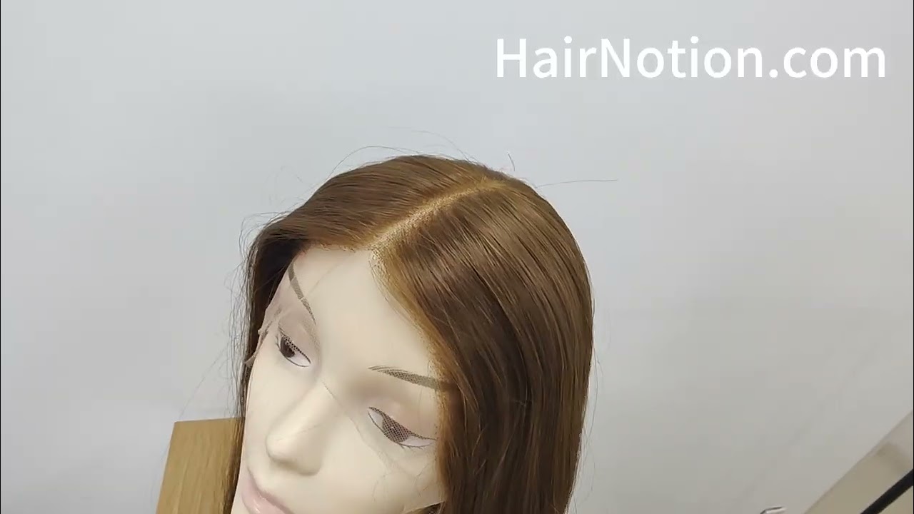 22” Brazilian Hair 13x6 Lace Front Wig #6 Light Brown | Natural Hairline
