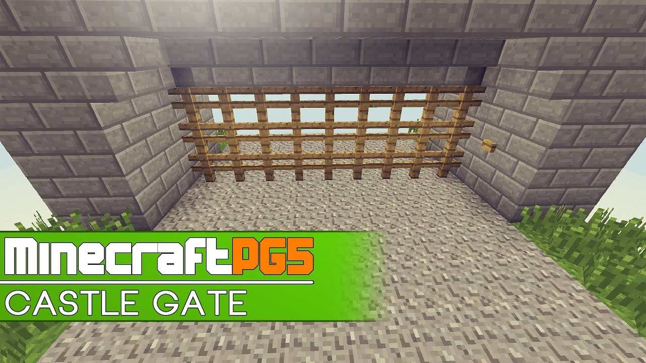 [Tutorial] Fast Castle Gate - Fence Gate Remake Minecraft 1.5.2 | 1.6