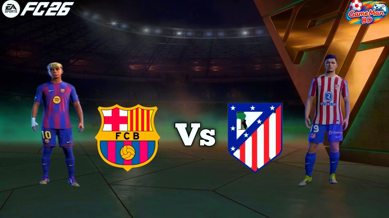 FC 26 - Barcelona vs Atletico Madrid - Copa Del Rey 25/26.Full Match