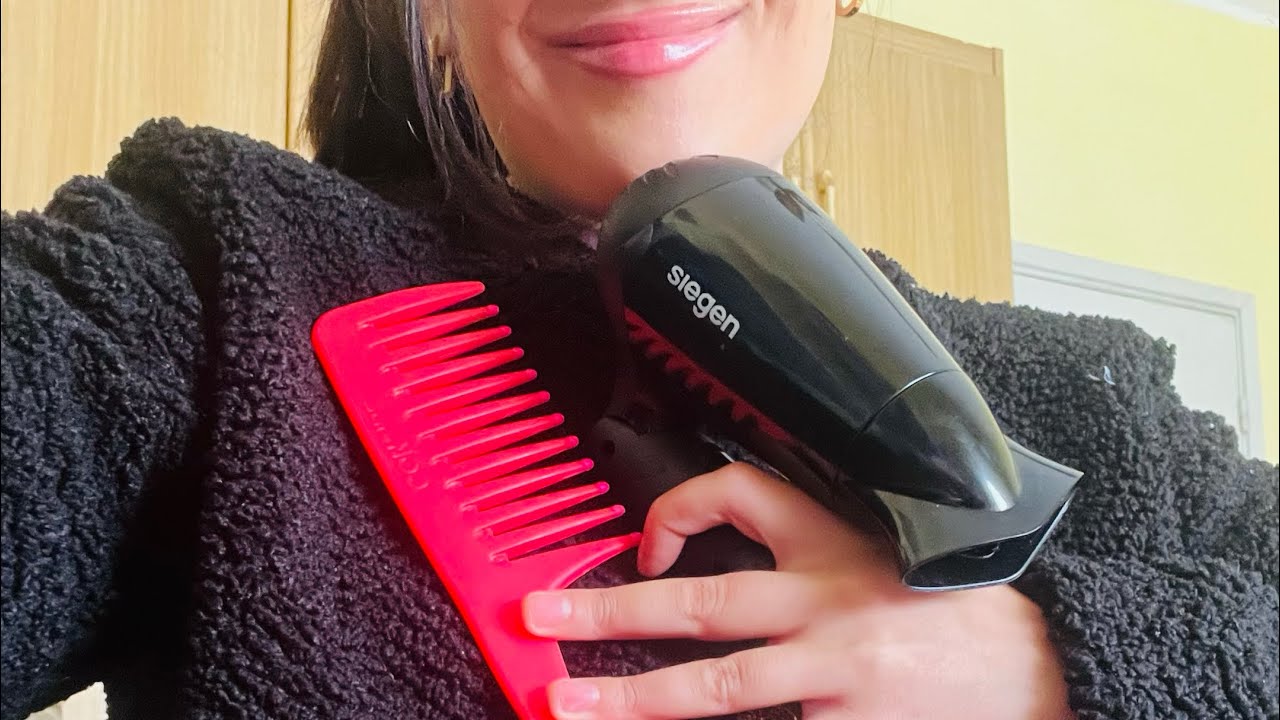 ASMR fast hairstyling / Lofi 🩵