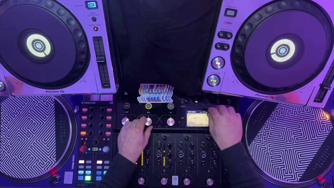 DUB Techno I Traktor Pro 4 DJ Set I AlphaTheta Pioneer DJ Euphonia XDJ-1000 I KaossPad I Microcosm