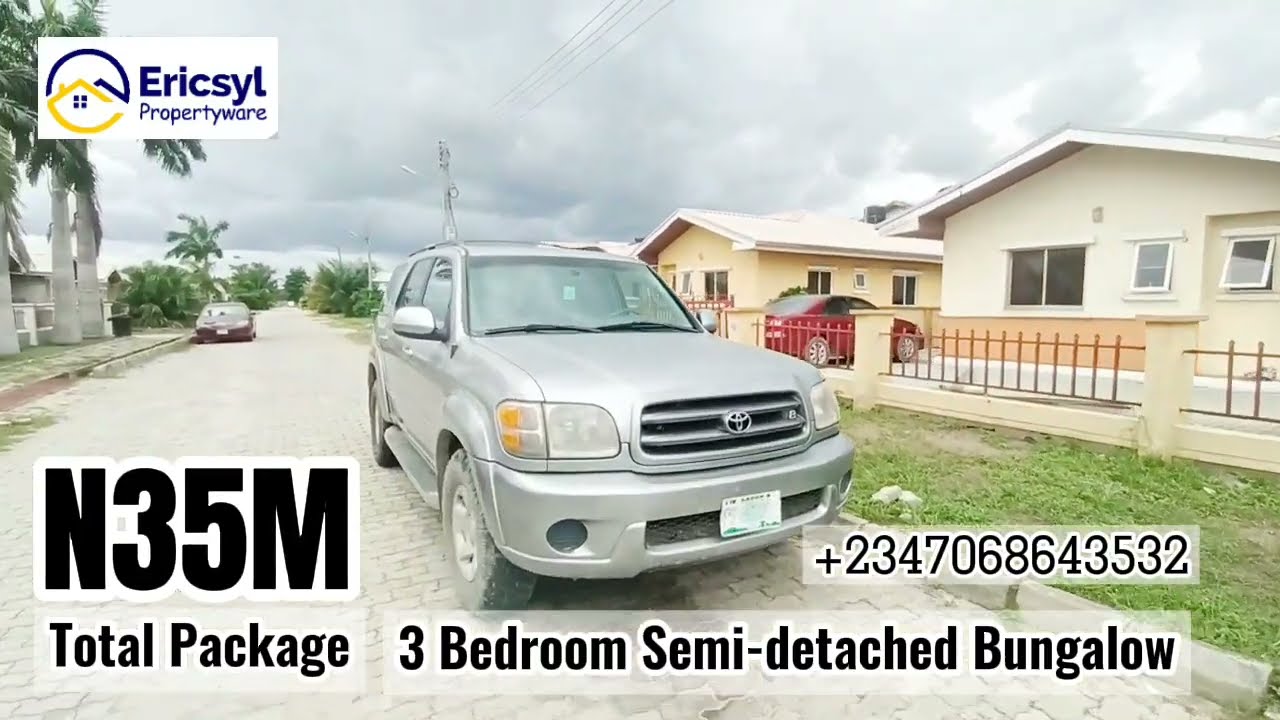 Fully Finished 3 Bedroom Bungalow In Abijo G R A Lagos | Pay And Move In