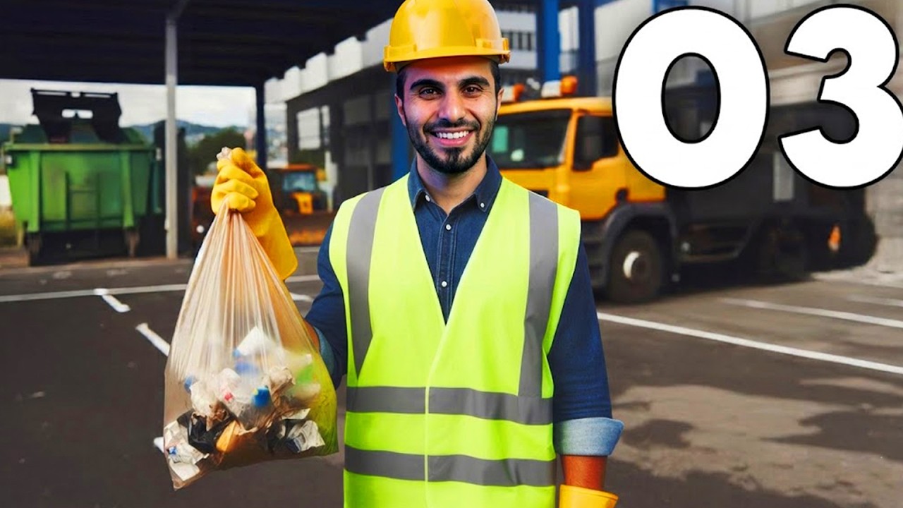 محاكي إعادة التدوير | جربت تحديات جديدة وآليات حديثة جدا #3 recycling center simulator