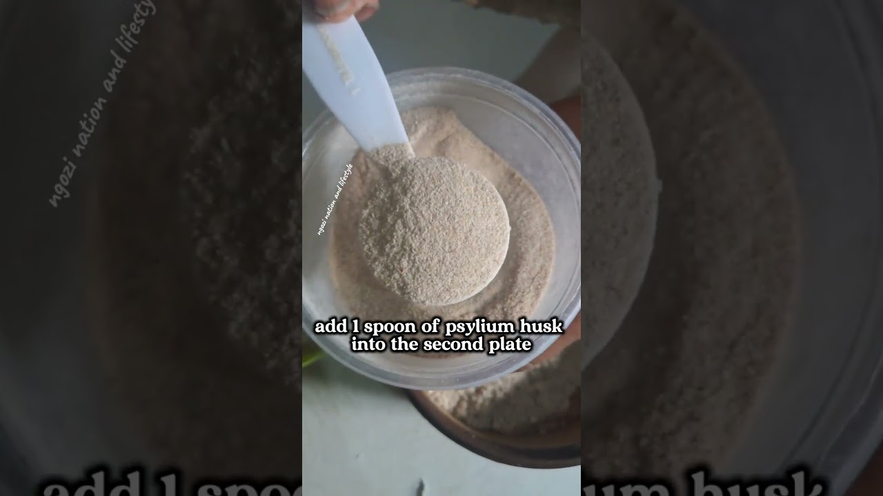 How  i made my ALMOND FLOUR swallow #Keto friendly  #Diabetic friendly. 
