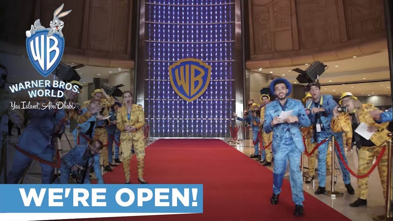 We're Open! Warner Bros. World Yas Island, Abu Dhabi