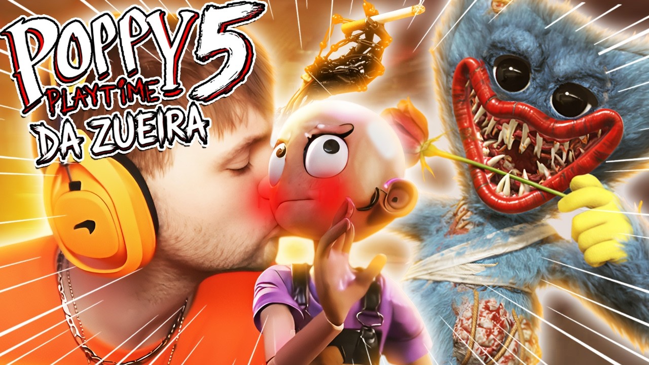 FINALMENTE no POPPY PLAYTIME 5 só que 1000% MEME 🤪