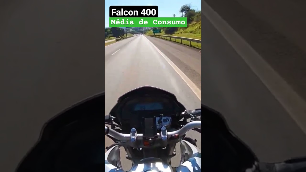 Falcon 400 Consumo na Estrada de boa! #milhasadentro #falcon400