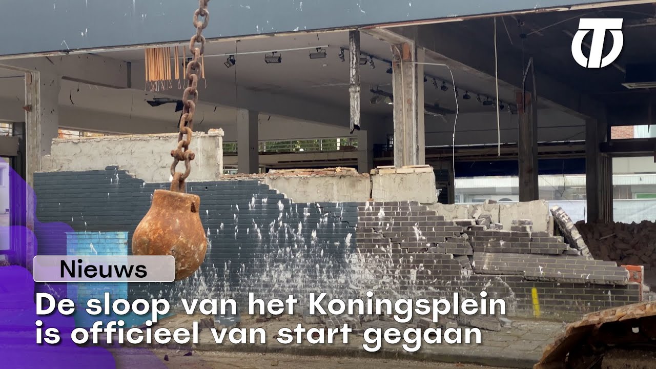 Nieuws - Van Koningsplein naar Koningswei: sloop is officieel begonnen
