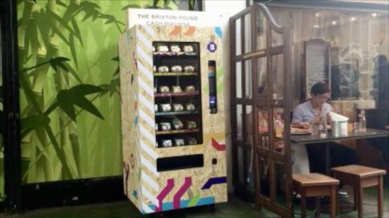 Brixton Pound Cash Machine A World First